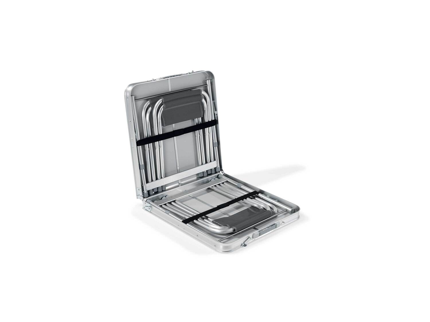 Table et tabourets de camping , le prix 39.99 €
- Le set :
- Table : ...