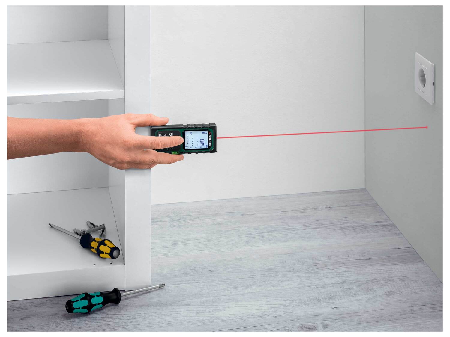 Télémètre laser , le prix 24.99 €
- Pour mesurer précisément les distances, ...