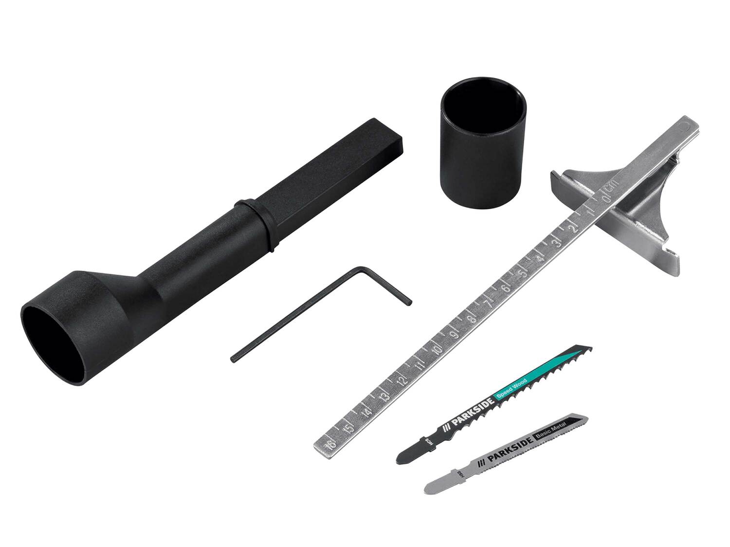 Scie sauteuse sans fil , le prix 24.99 €
- Mouvement pendulaire réglable sur ...