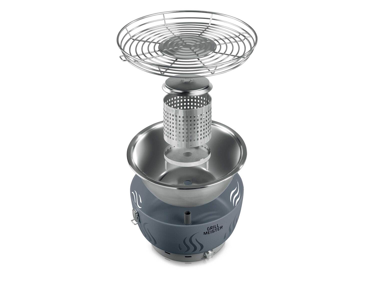 Barbecue à charbon avec ventilation active , le prix 54.99 €
- Env. ...