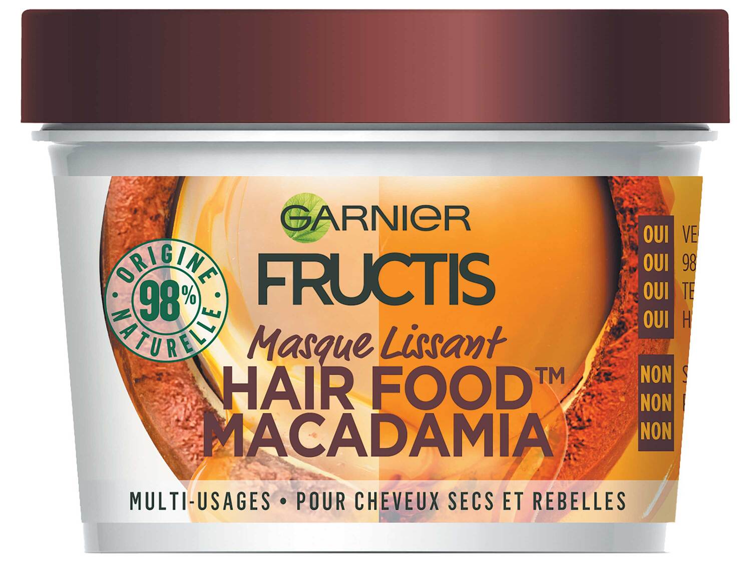Fructis Hair Food masque , le prix 4.54 €
- Variétés ...