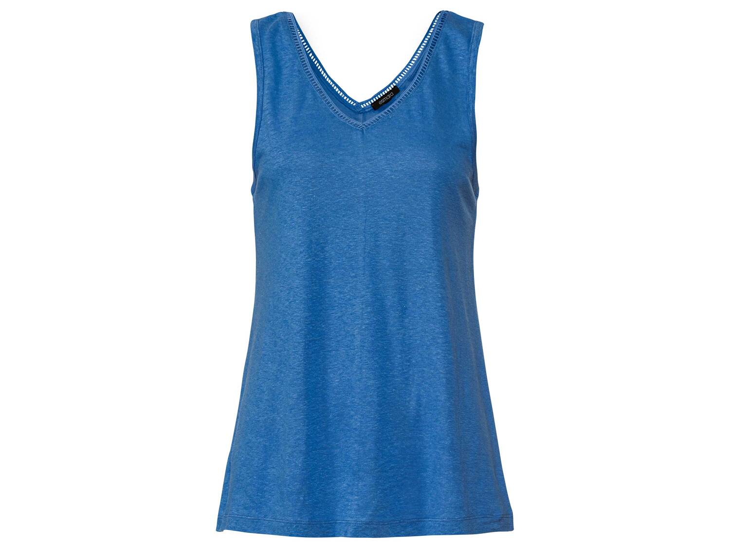 Débardeur en lin , le prix 6.99 €
- Du S au XL selon modèle
- ...