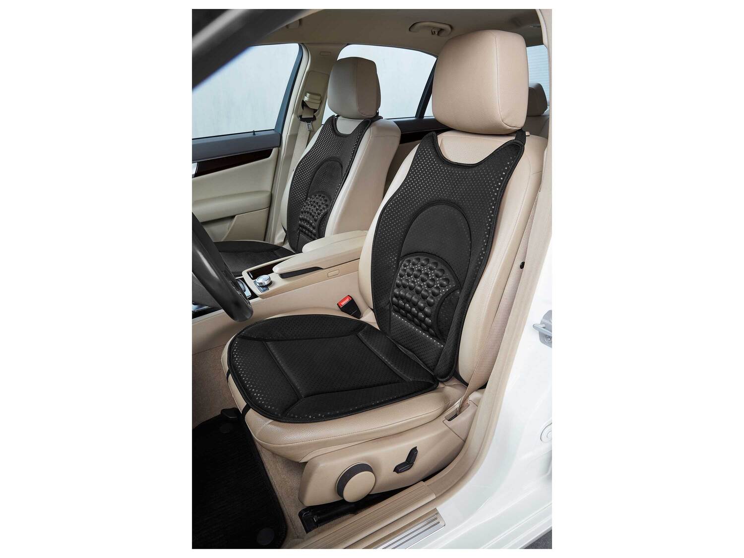 Couvre-siège auto , le prix 6.99 €
- 36 picots de massage au niveau ...