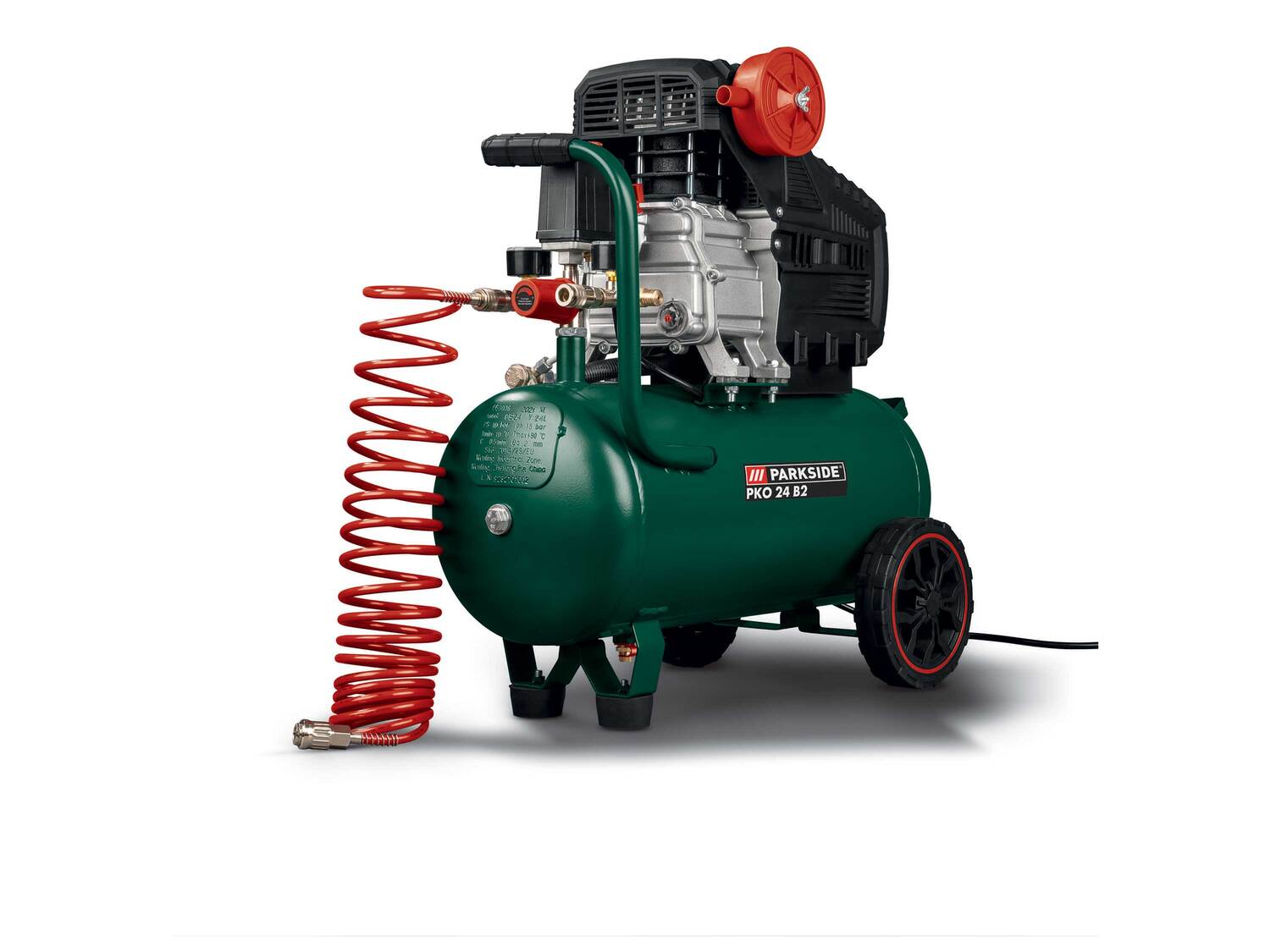 Compresseur silencieux , le prix 129.00 €
- 1,5 kW
- Env. 24 L
- Poids : env. ...