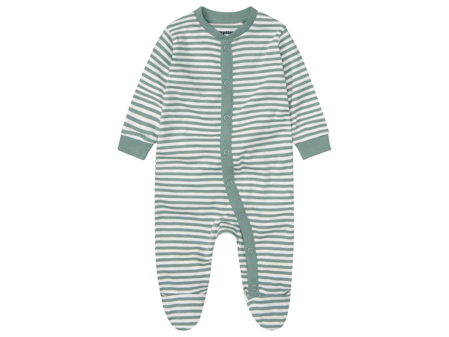 Pyjama en coton bio bébé , le prix 5.99 €
- Du 2 mois (62 cm) au 24 mois (92 ...