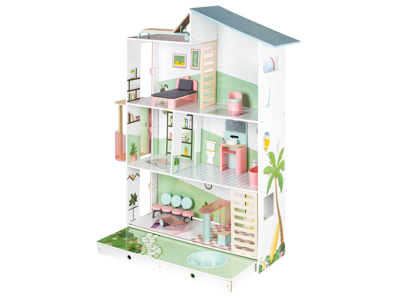 Maison de poupée Fashion Doll en bois , le prix 109.00 €
- Env. 108 ...