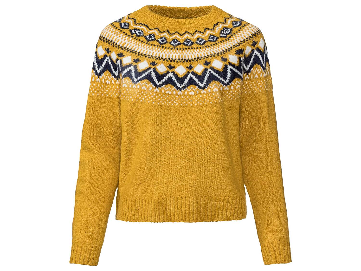 Pull en maille , le prix 11.99 €
- Du S au XL selon modèle
- ...