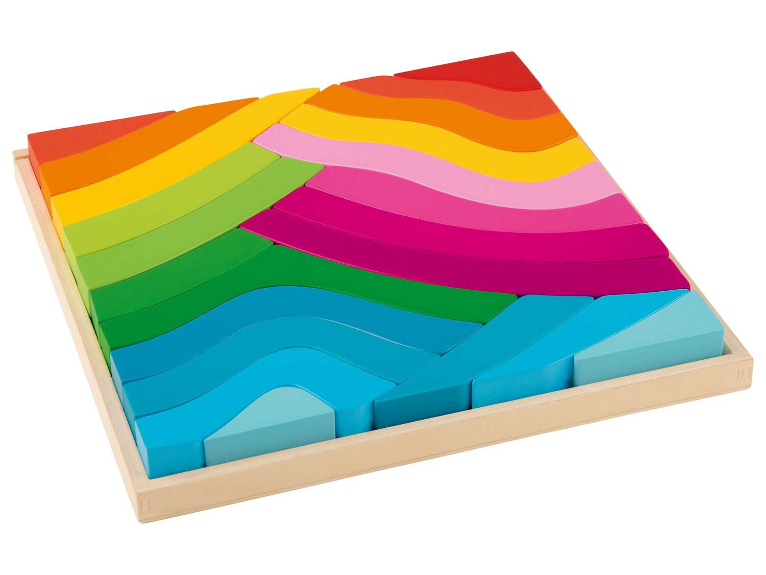 Jeu arc-en-ciel en bois Montessori , le prix 19.99 €
- Au choix :
- Boîte ...