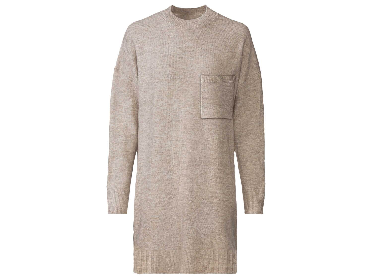 Robe pull , le prix 11.99 €
- Du S au XL selon modèle
- Ex. 66 % acrylique, ...