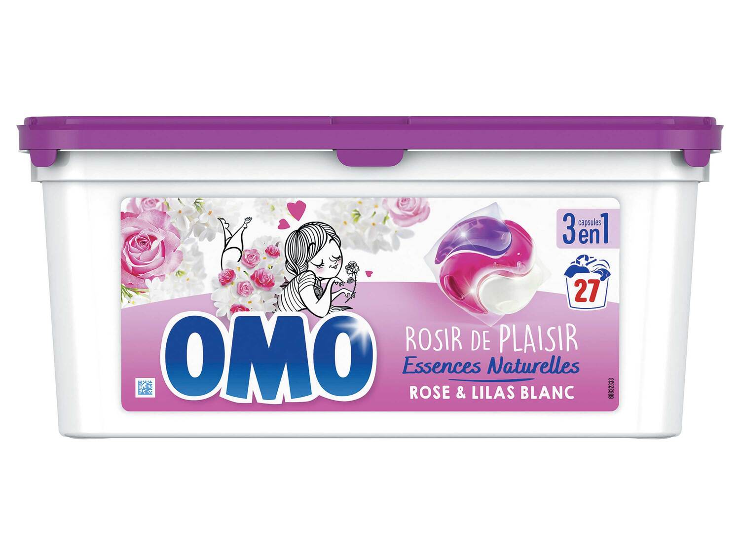 OMO Caps 3 en 1 , le prix 4.52 €
- Le produit de 27 pièces : 6,95 €
- Les ...