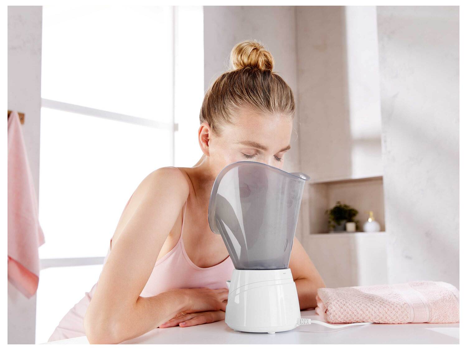 Sauna facial , le prix 16.99 €
- Pour le soin du visage et pour faire ...
