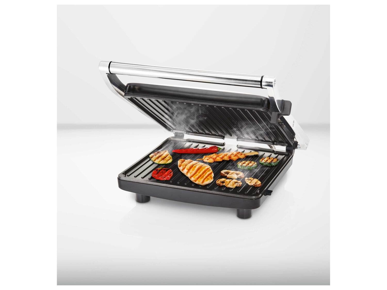 Appareil panini et gril , le prix 39.99 €
- 2 000 W
- 2 en 1 également utilisable ...