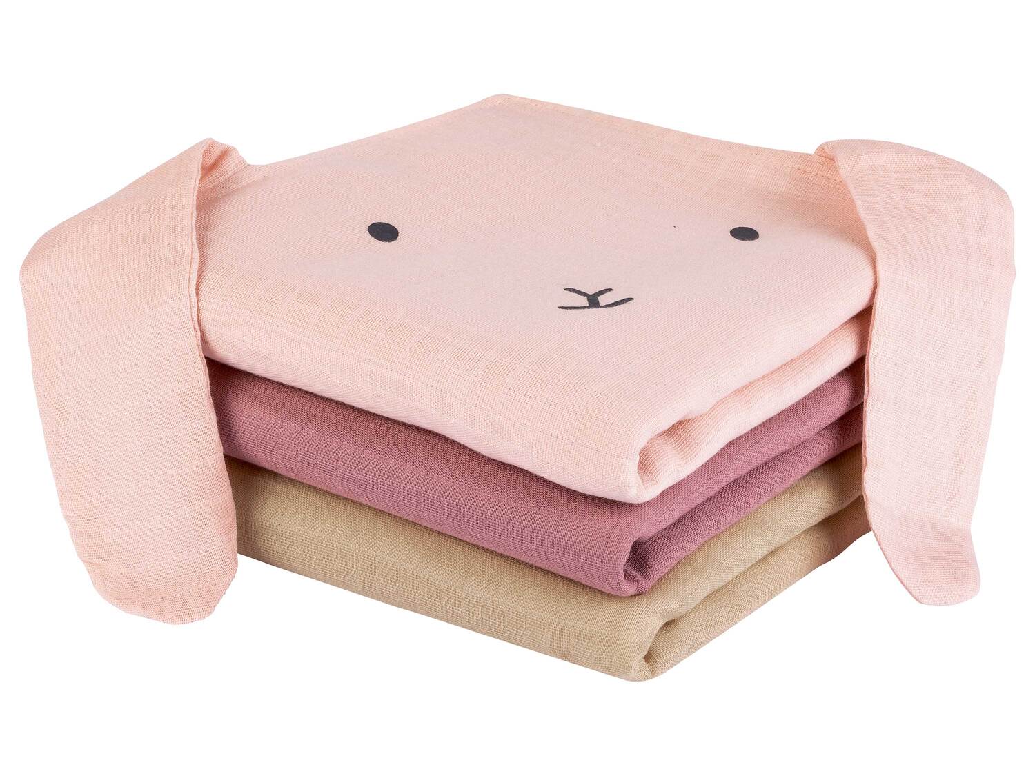 Langes bébé en coton bio , le prix 6.99 €
- Env. 80 x 80 cm
- Ex. 100 % coton ...