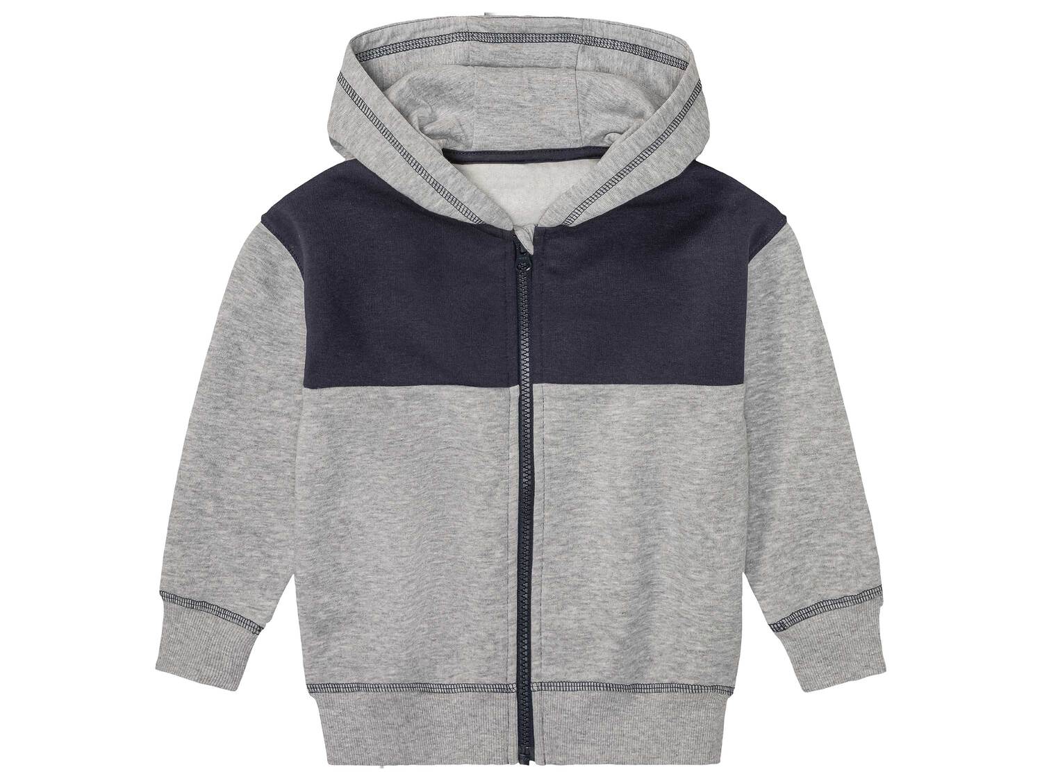 Sweat zippé , le prix 7.99 €
- Au choix :
- Du 12/24 mois (86/92 cm) ...