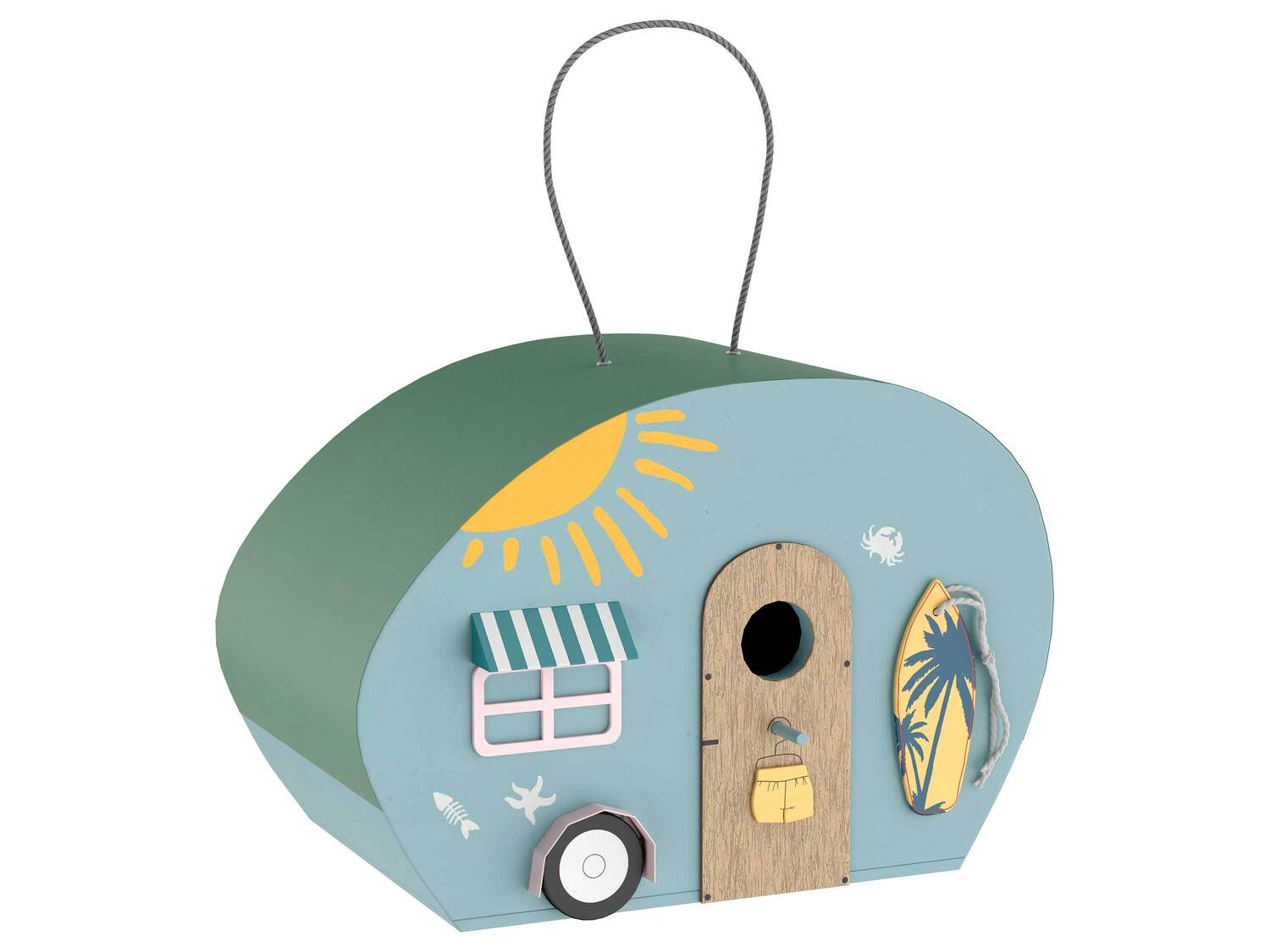 Nichoir , le prix 9.99 €
- Nid décoratif pour petits oiseaux
- ...