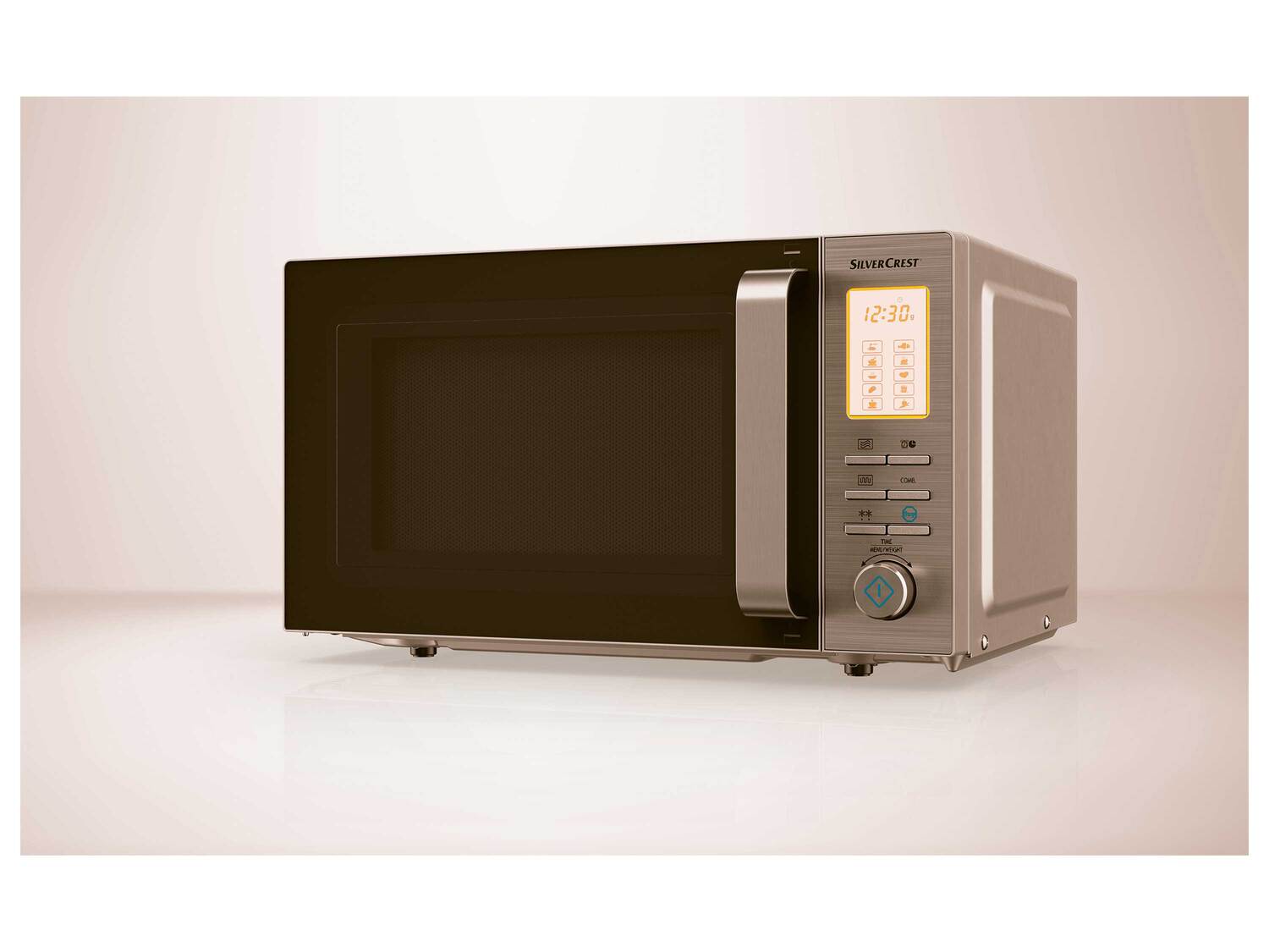 Four à micro-ondes argenté , le prix 99.99 €
- Env. 45 x 26 x 39 cm ...