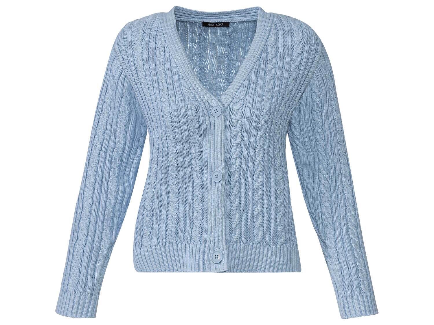 Cardigan , le prix 9.99 €
- Du S au XL selon modèle
- Ex. 73 % coton et 27 ...
