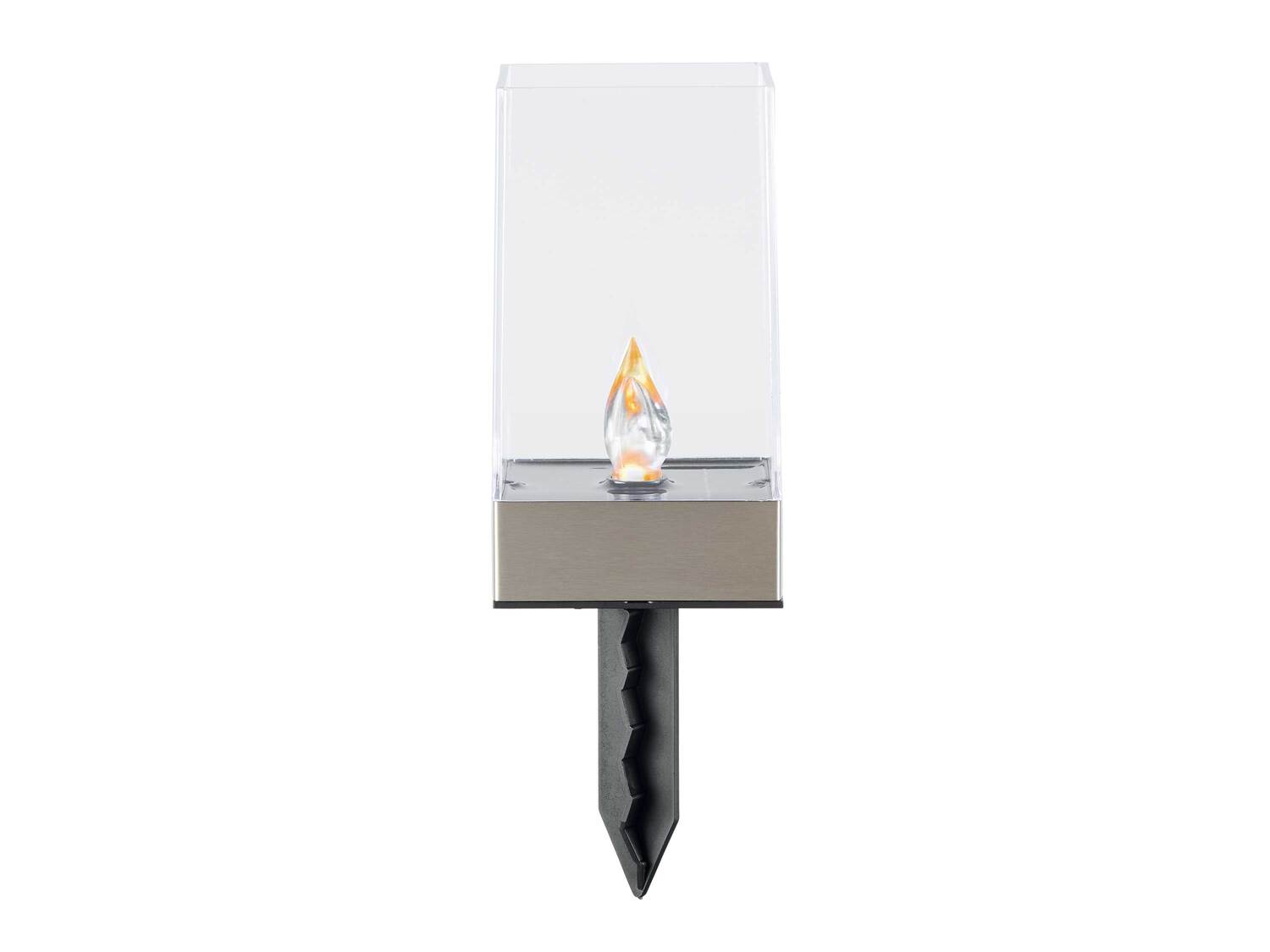 Lampe solaire , le prix 11.99 €
- Au choix :
- Lampe solaire flambeau ...