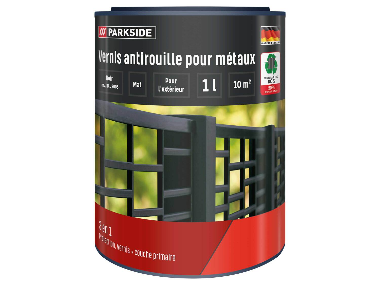 Vernis antirouille pour métaux , le prix 8.99 €
- 3 en 1 : protection, ...