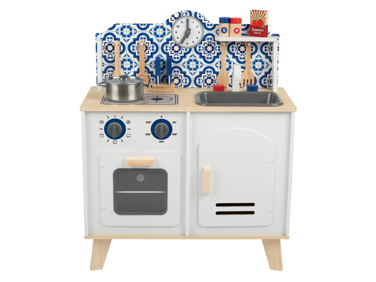Playtive Cuisine en bois au design rétro Playtive, prezzo 39.99 EUR