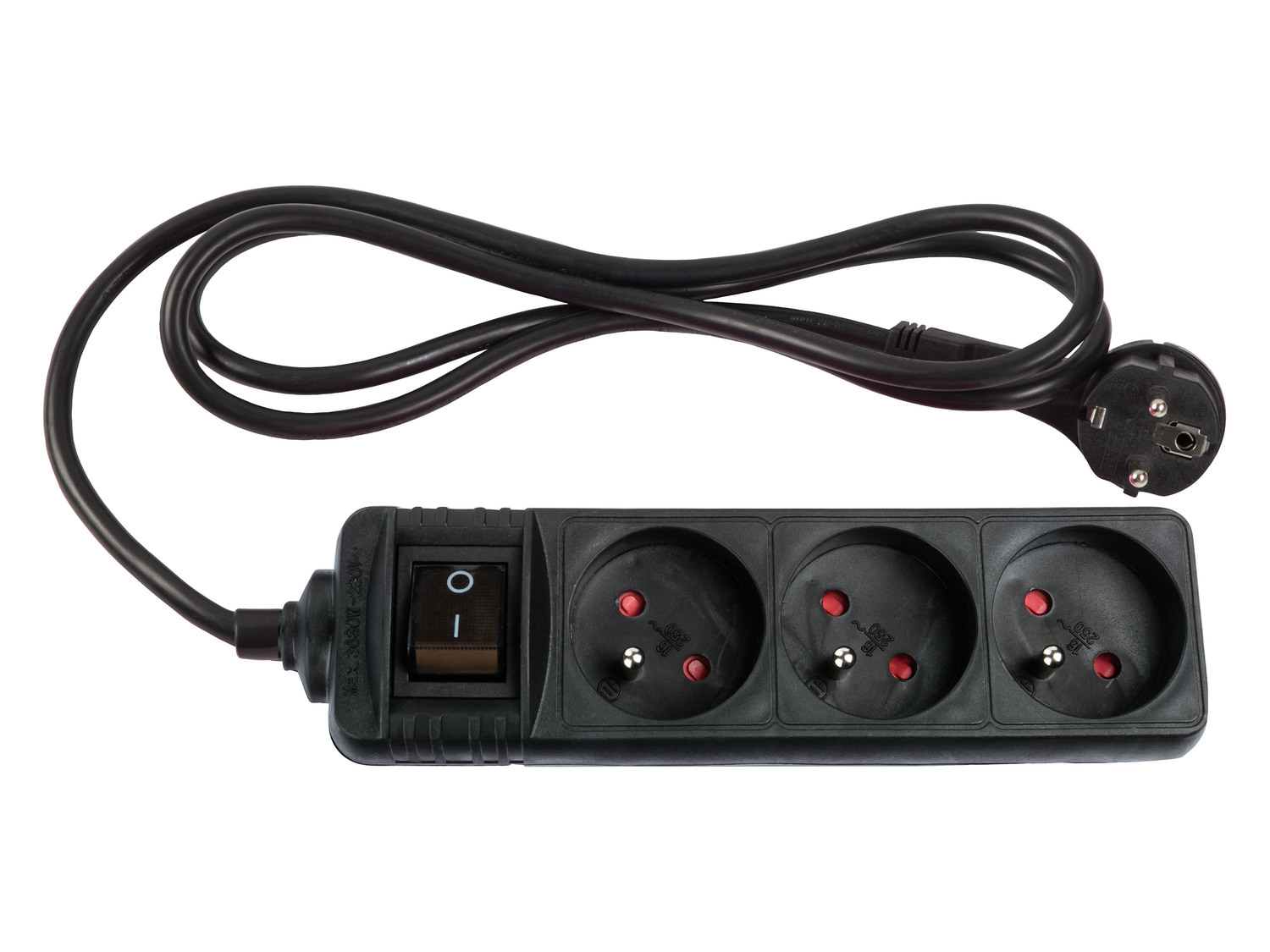 Bloc multiprise 3 prises , le prix 3.99 €
- Env. 1,5 m
- Fiche plate – se ...