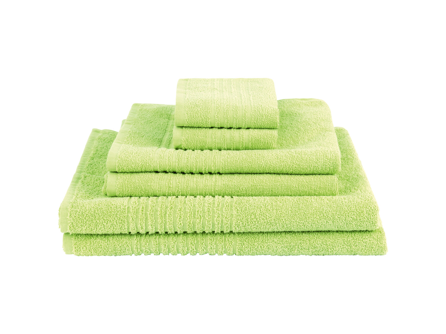 Serviettes éponge , le prix 11.99 €
- 100 % coton
- Set de 6 : 2 serviettes ...