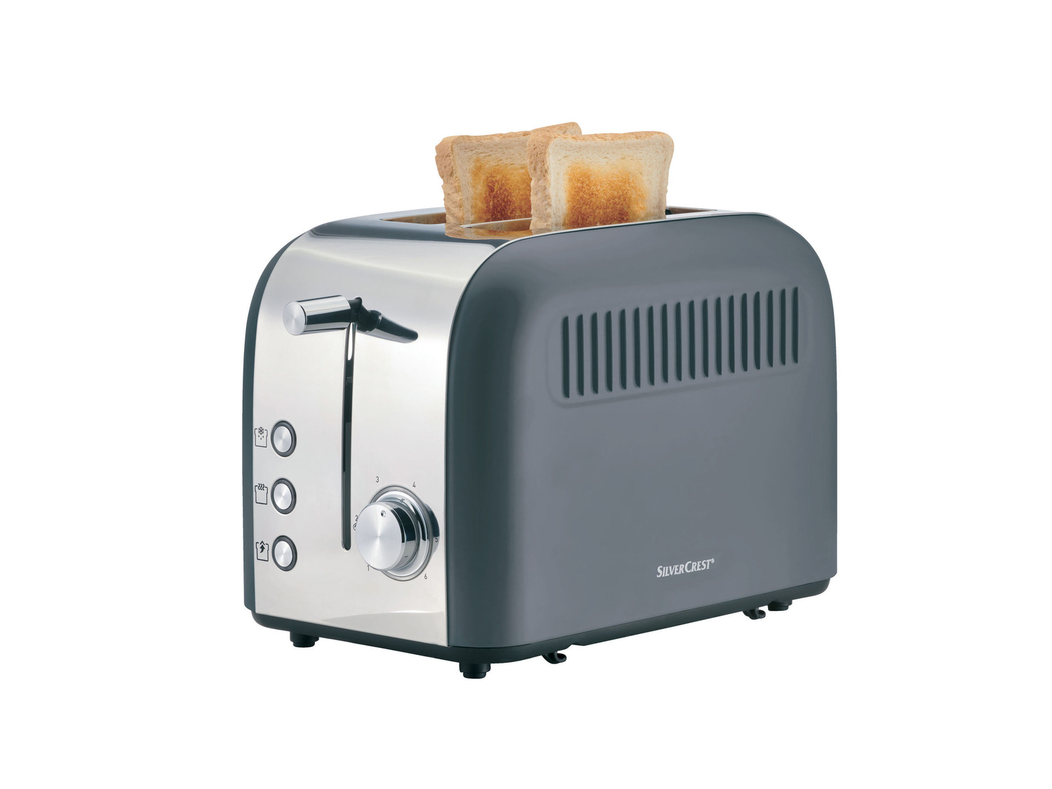 Grille-pain rose Silvercrest, le prix 19.99 €
- Max. 920 W
- Fonctions décongélation, ...