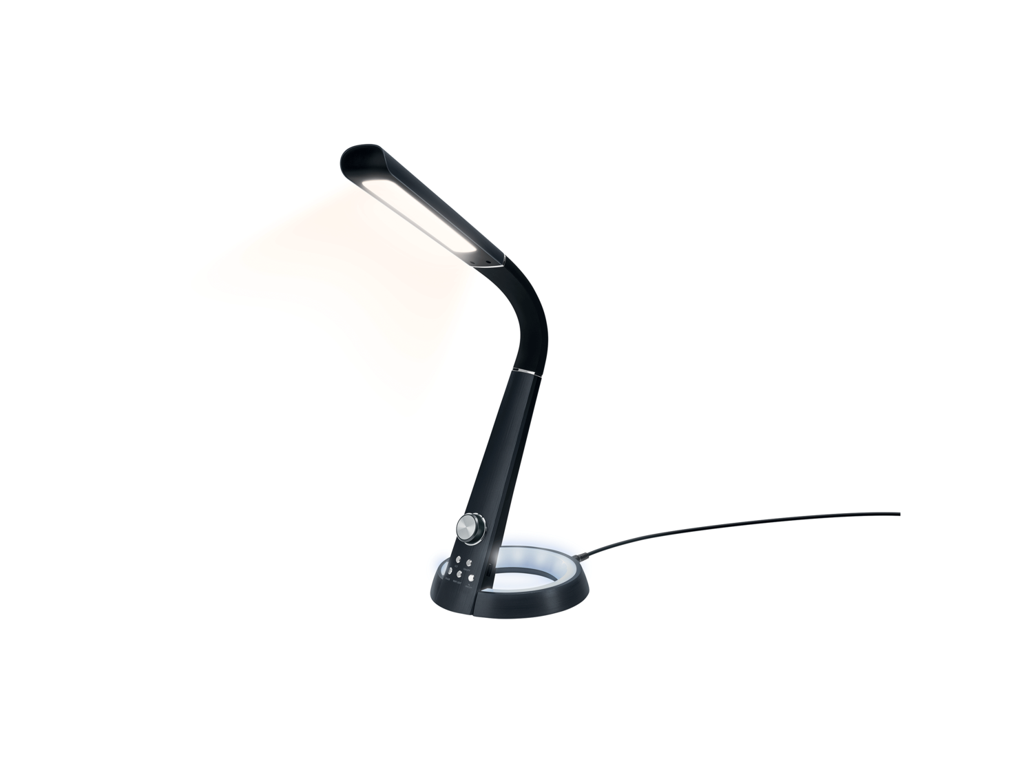 Lampe de bureau LED avec veilleuse décorative , le prix 29.99 €
- Tête d'éclairage ...