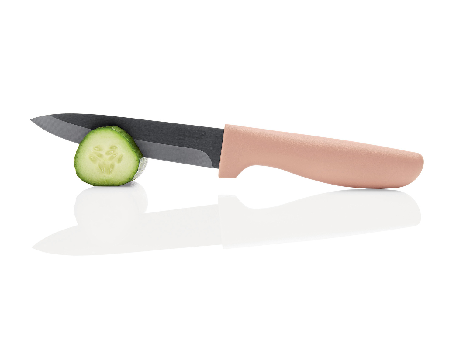 Couteau en céramique , le prix 2.99 €
- Env. 10 cm
- Lame en céramique d’oxyde ...