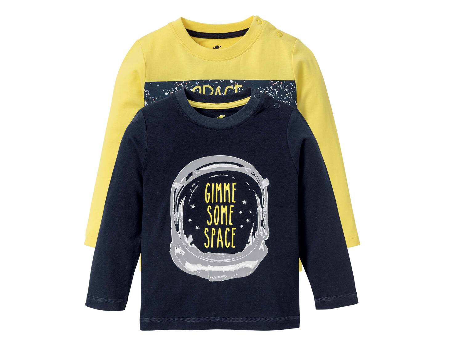 T-shirts manches longues enfant , le prix 4.99 €
- Lot de 2
- Du 12-24 mois ...