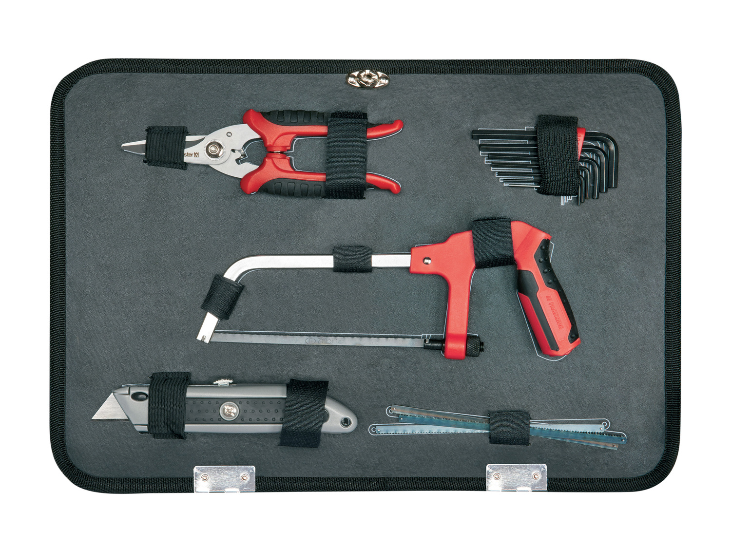 Boîte à outils , le prix 64.99 €
- 101 pièces
- 5 embouts
Caractéristiques
- ...