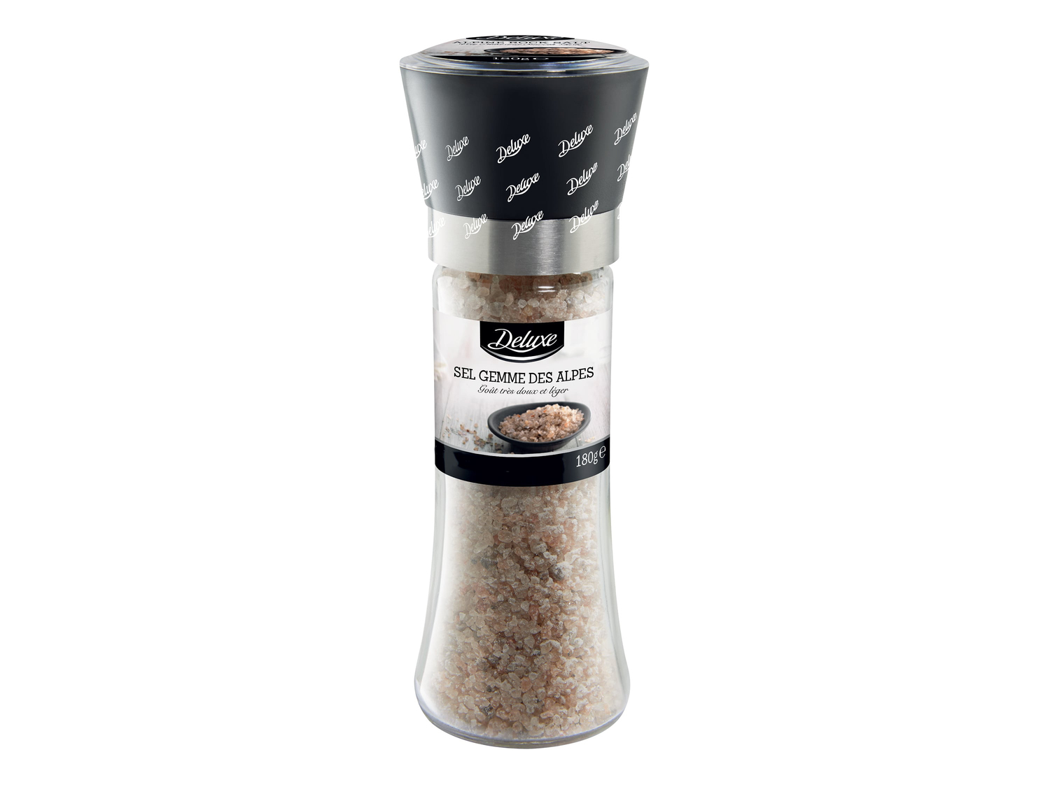 Moulin à sel , le prix 3.49 €
- Au choix : cristallin de l’Himalaya, gemme ...