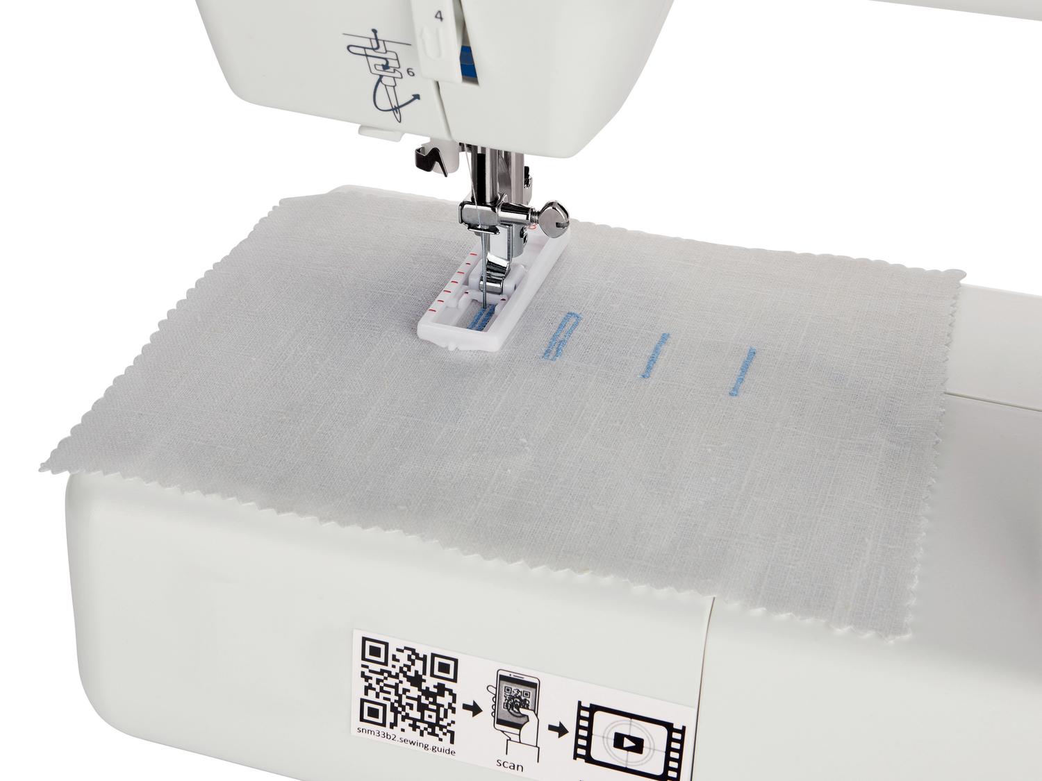 Machine à coudre Silvercrest, le prix 74.99 €
- 33 points
- Longueur et largeur ...