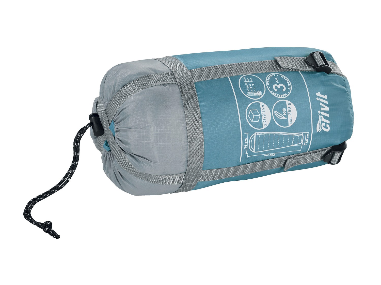 Sac de couchage ultra-léger , le prix 14.99 €
- Ex. 100 % polyester
- Pour ...
