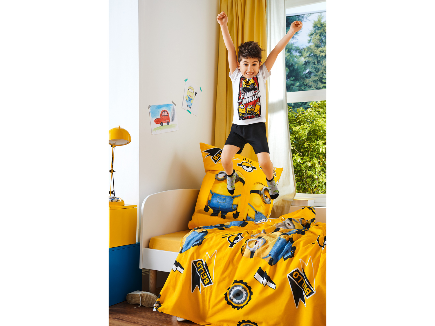 Pyjashort fille ou garçon , le prix 5.99 €
- Du 2-4 ans (98/104 cm) au 8-10 ...