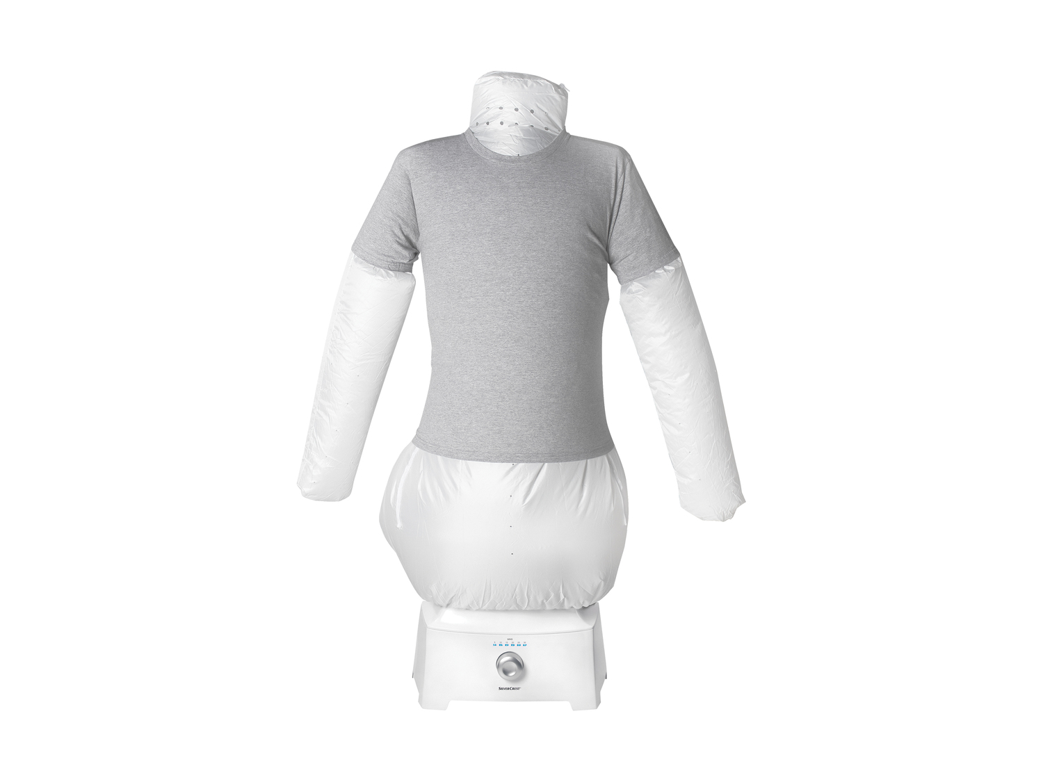 Mannequin de repassage Silvercrest, le prix 49.99 €
- Sèche et repasse automatiquement ...