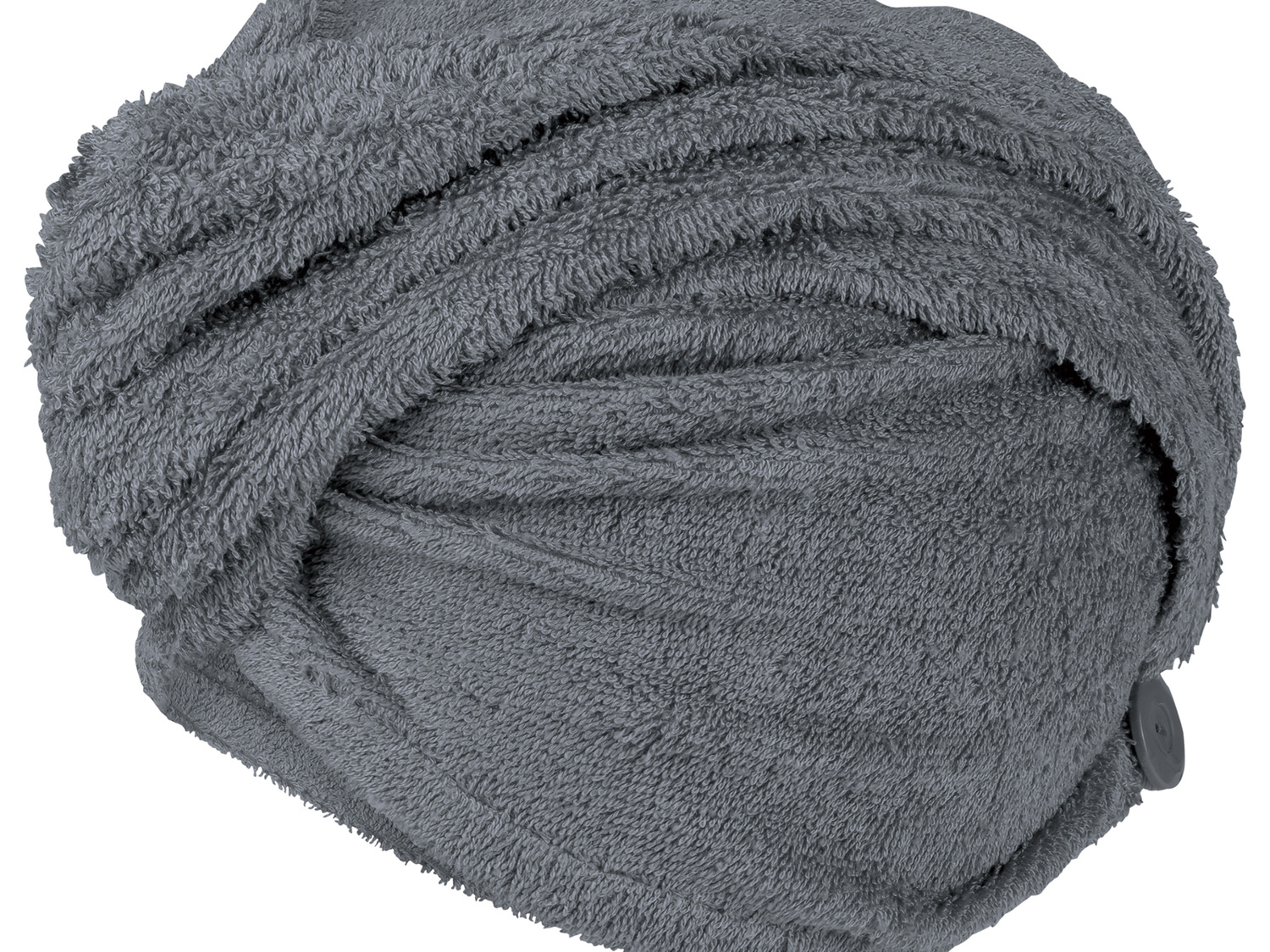 Serviette turban avec bouton , le prix 3.99 €
- Ex. 65 % coton et 35 % viscose
- ...