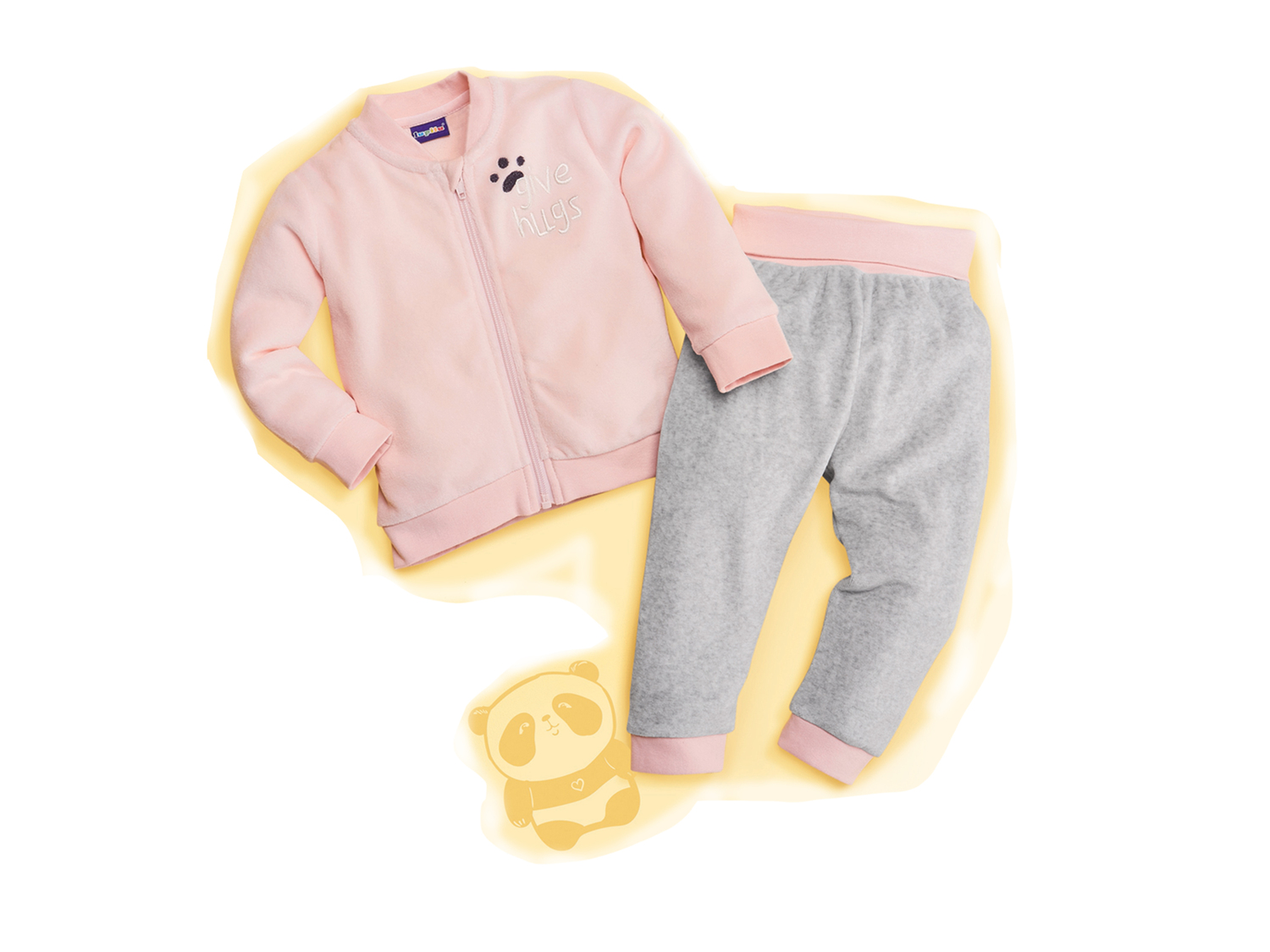 Ensemble en velours bébé , le prix 6.99 €
- Set de 2
- Velours doux et moelleux
- ...