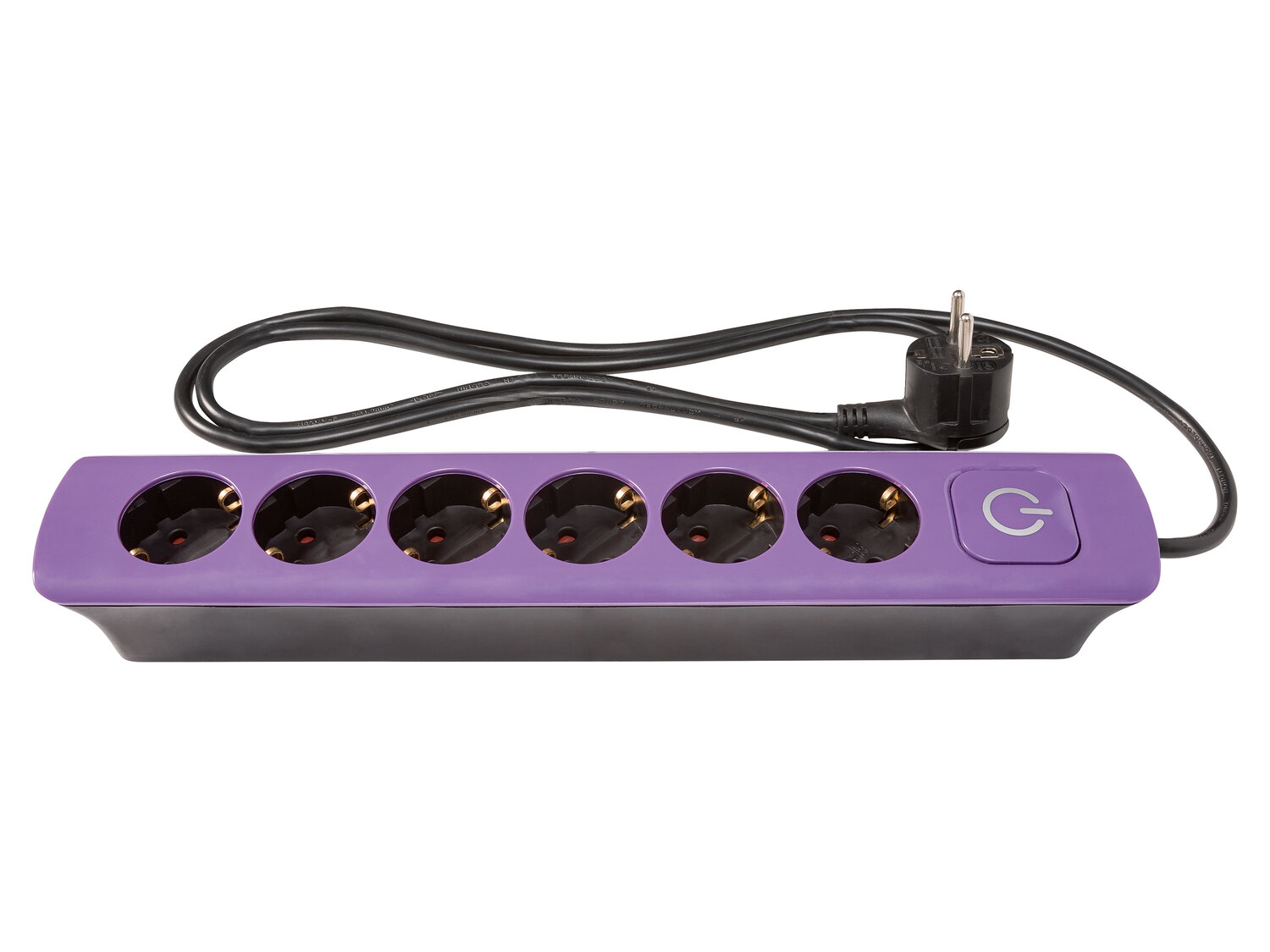 Bloc multiprise 6 prises design , le prix 5.99 €
- Longueur du cordon d’alimentation ...