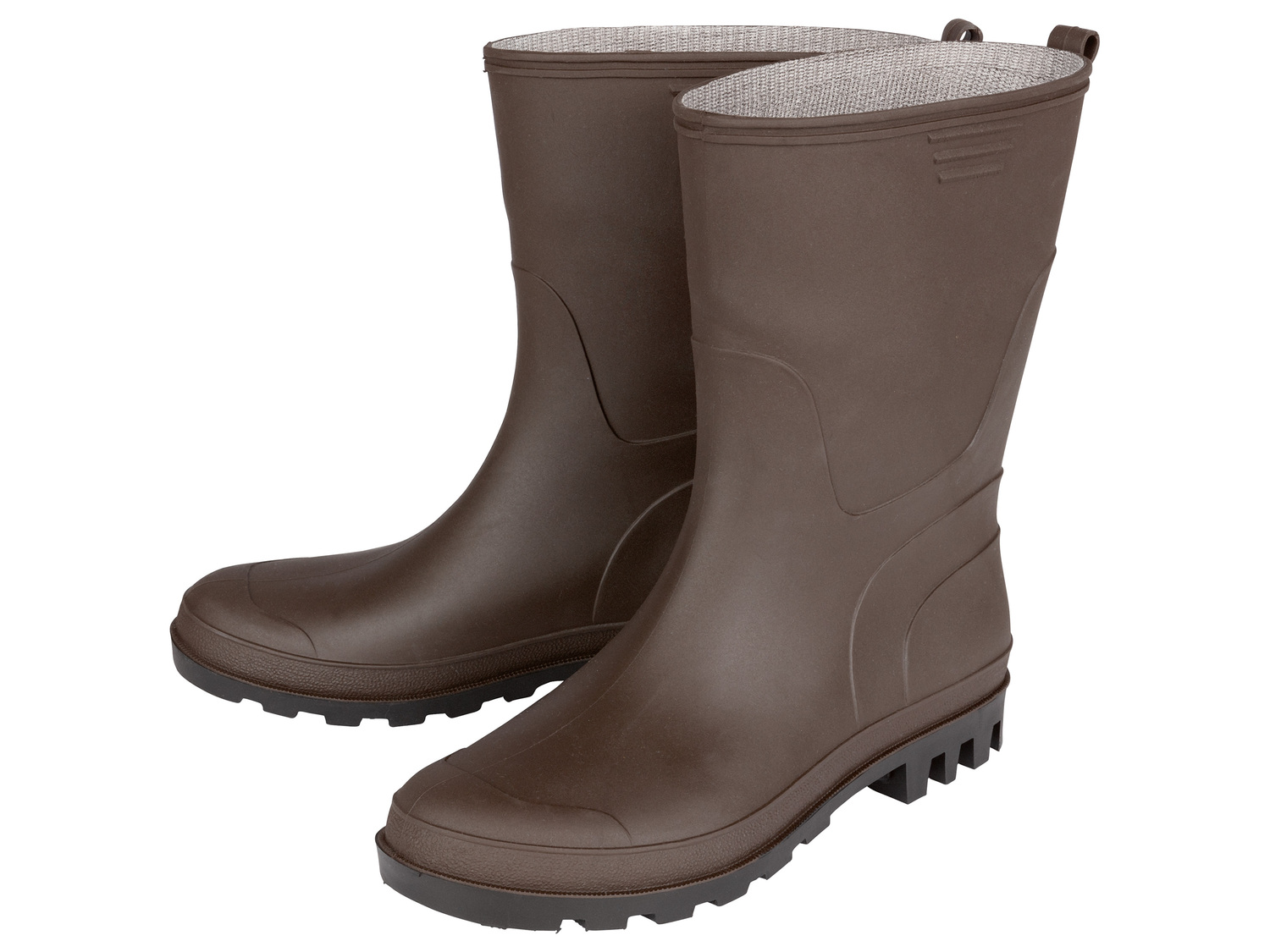 Bottes de pluie femme ou homme Chez Lidl , le prix 9.99 €
- Ex. dessus/semelle ...