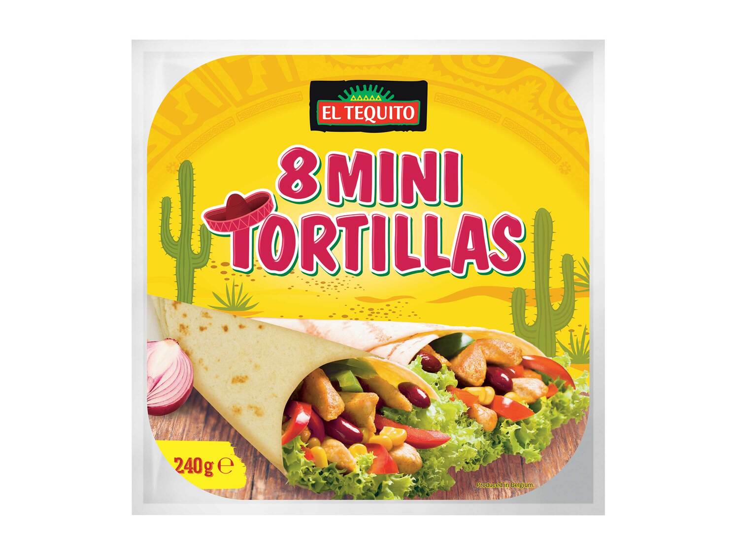 Tortillas , le prix 0.99 €
- Au choix : épinard, ail, tomate, ou 8 mini tortillas ...