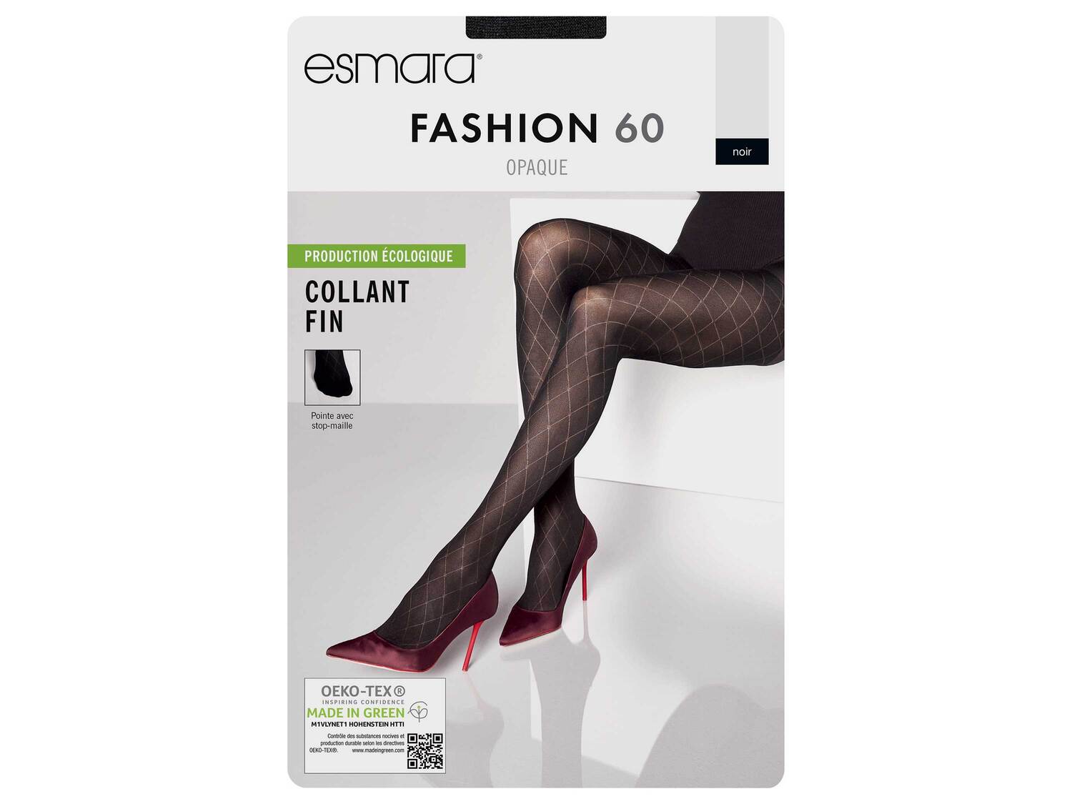 Collant fin , le prix 2.99 €
- Du M au XL selon modèle
- Ex. 93 % polyamide ...