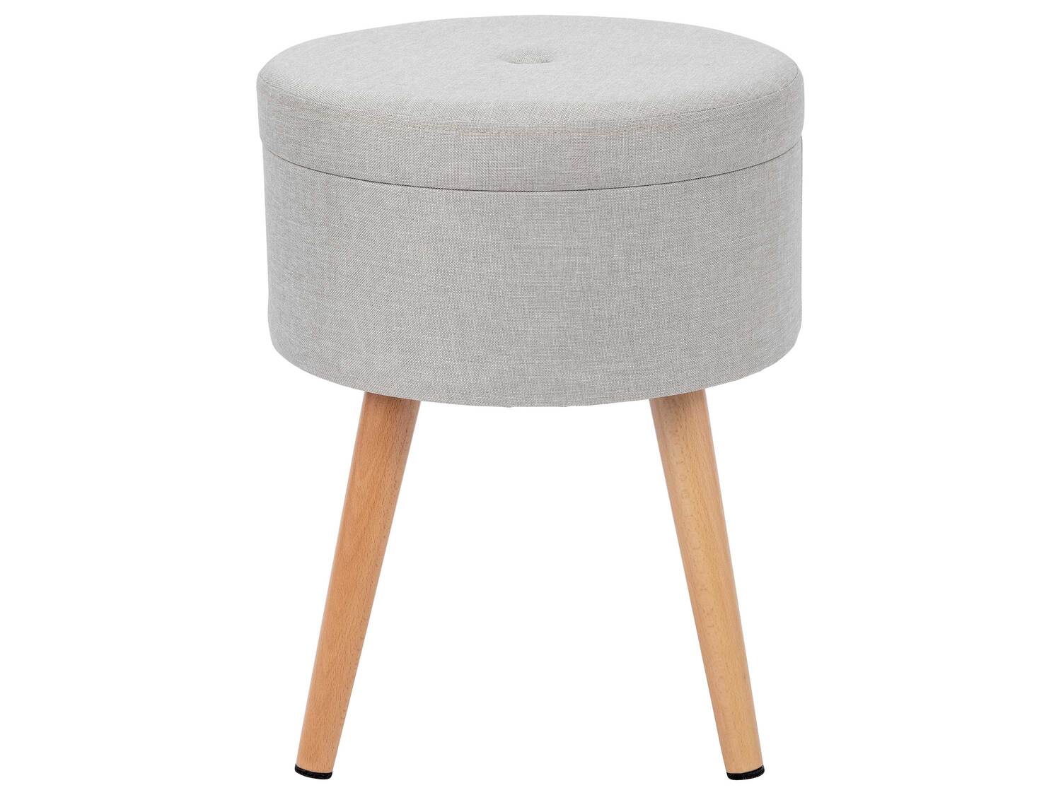 Tabouret avec rangement , le prix 19.99 €
- Env. 36 x 45 cm (Ø x h)
- 110 ...