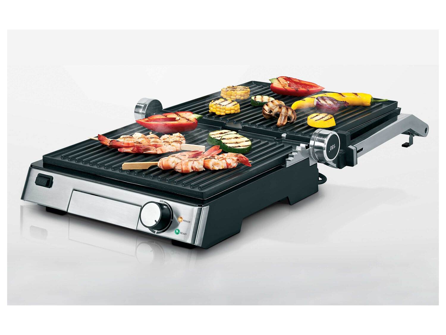 Gril 3 en 1 , le prix 39.99 €
- 2 000 W
- Fermé : env. 37 x 16 x 36 cm (l ...