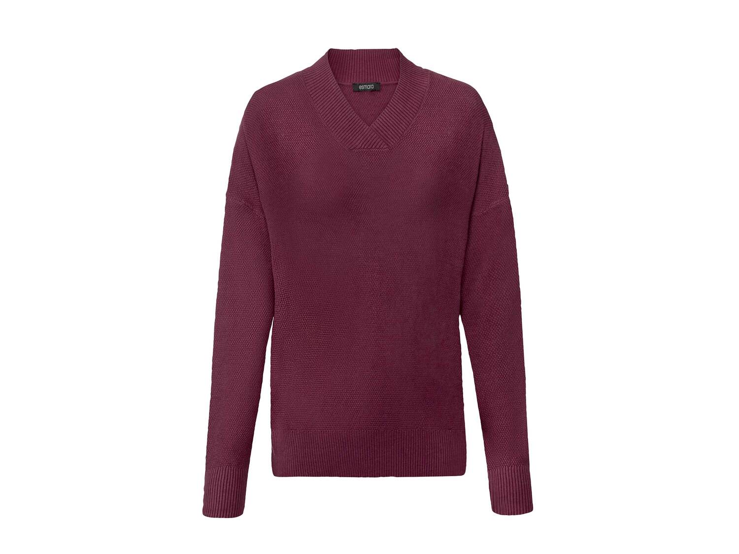 Pull en maille , le prix 9.99 €
- Du S au XL selon modèle
- Ex. 75 % coton ...