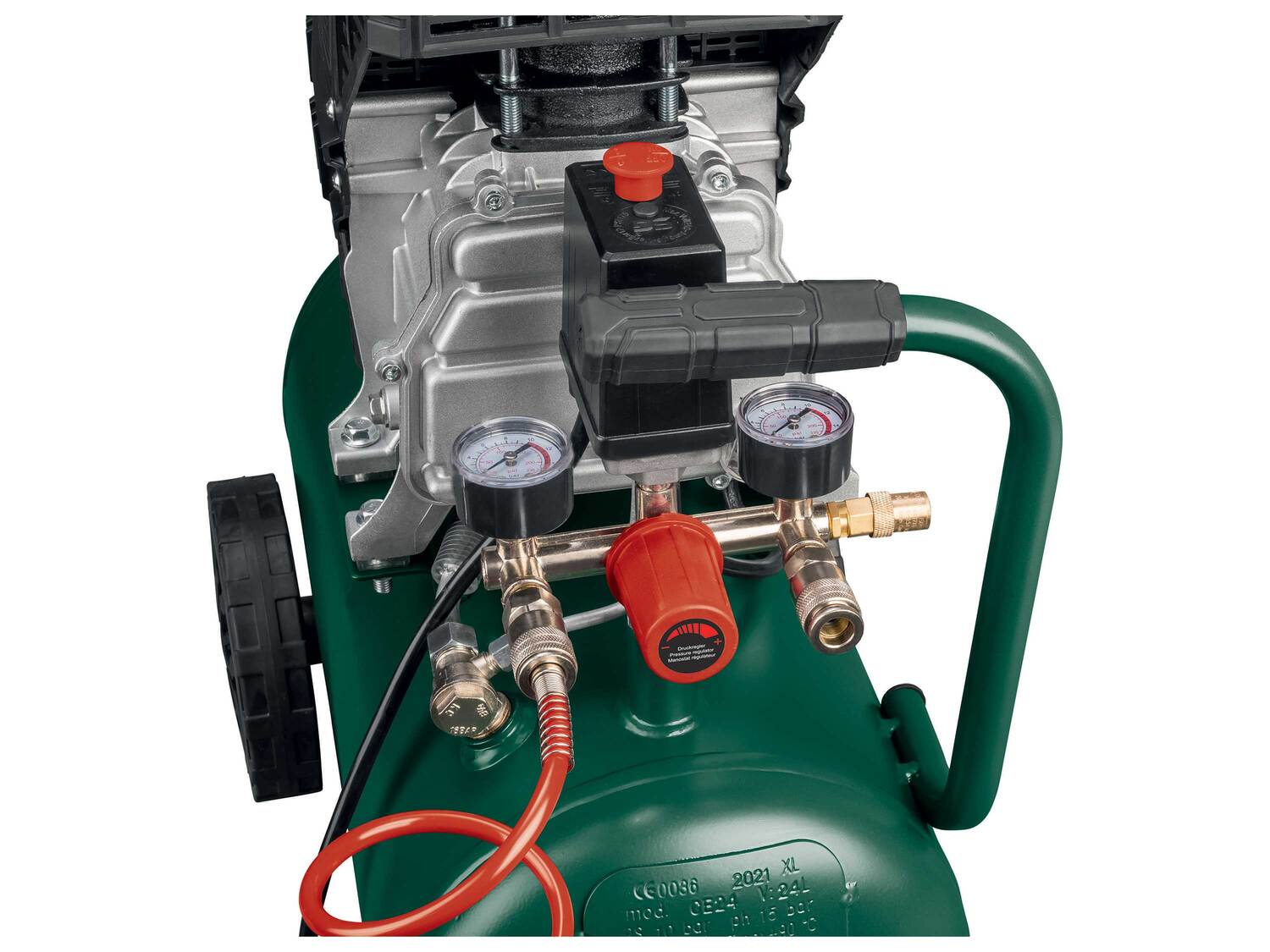 Compresseur Parkside PKO24B2, le prix 129.00 €
- Env. 24 L
- Poids : env. 24,8 ...