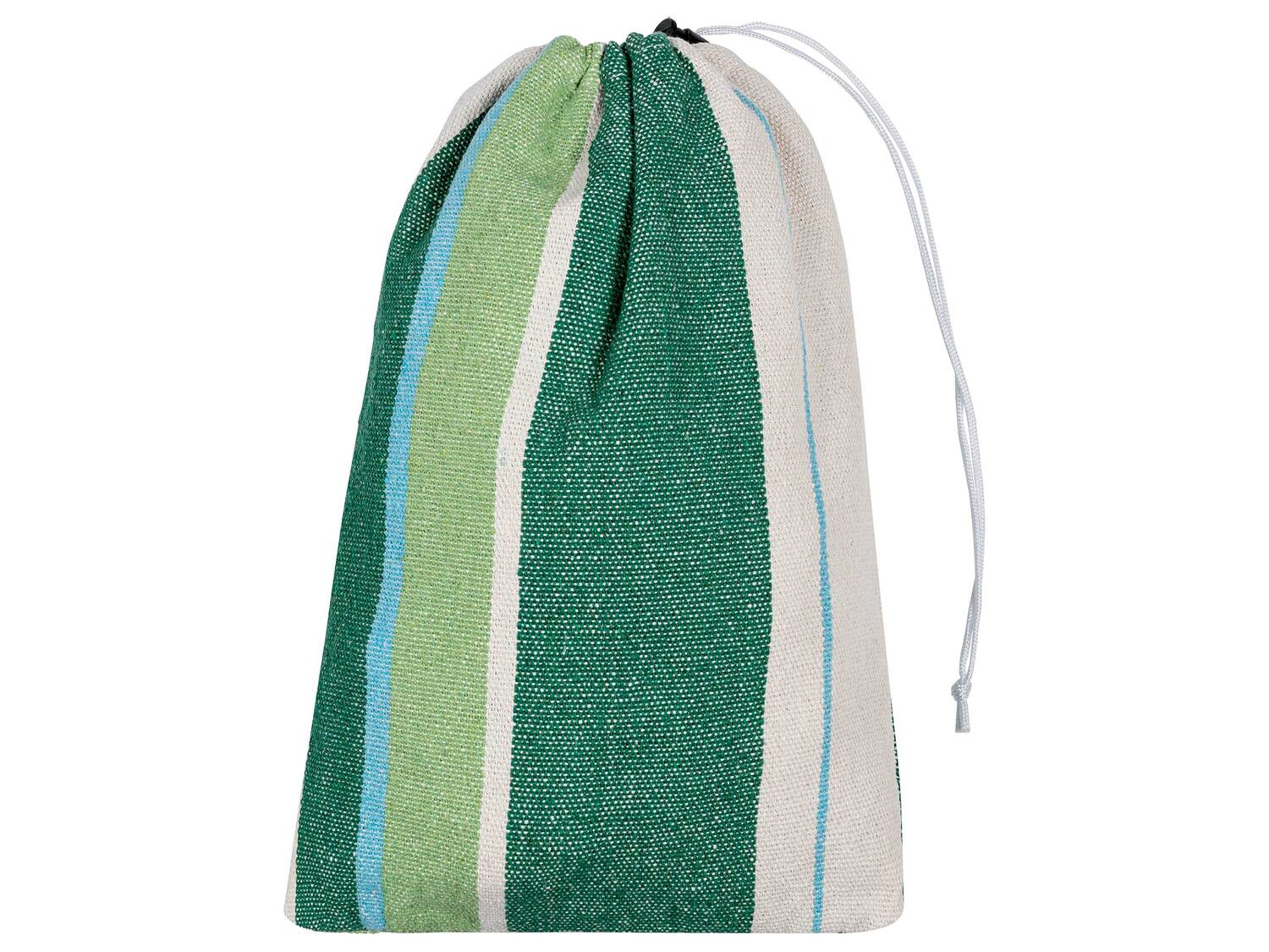 Hamac , le prix 9.99 €
- Env. 200 x 100 cm
- Longueur avec cordes : env. ...