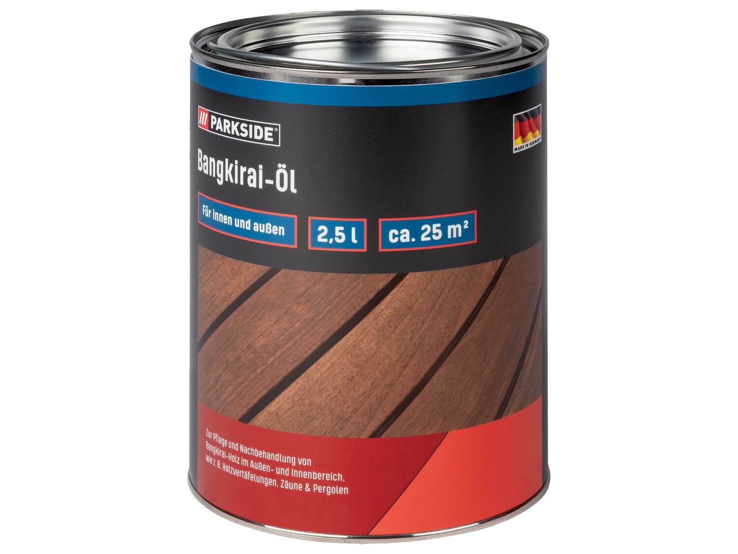 Huile pour bois , le prix 9.99 €
- Env. 2,5 L, pour env. 25 m² avec une seule ...