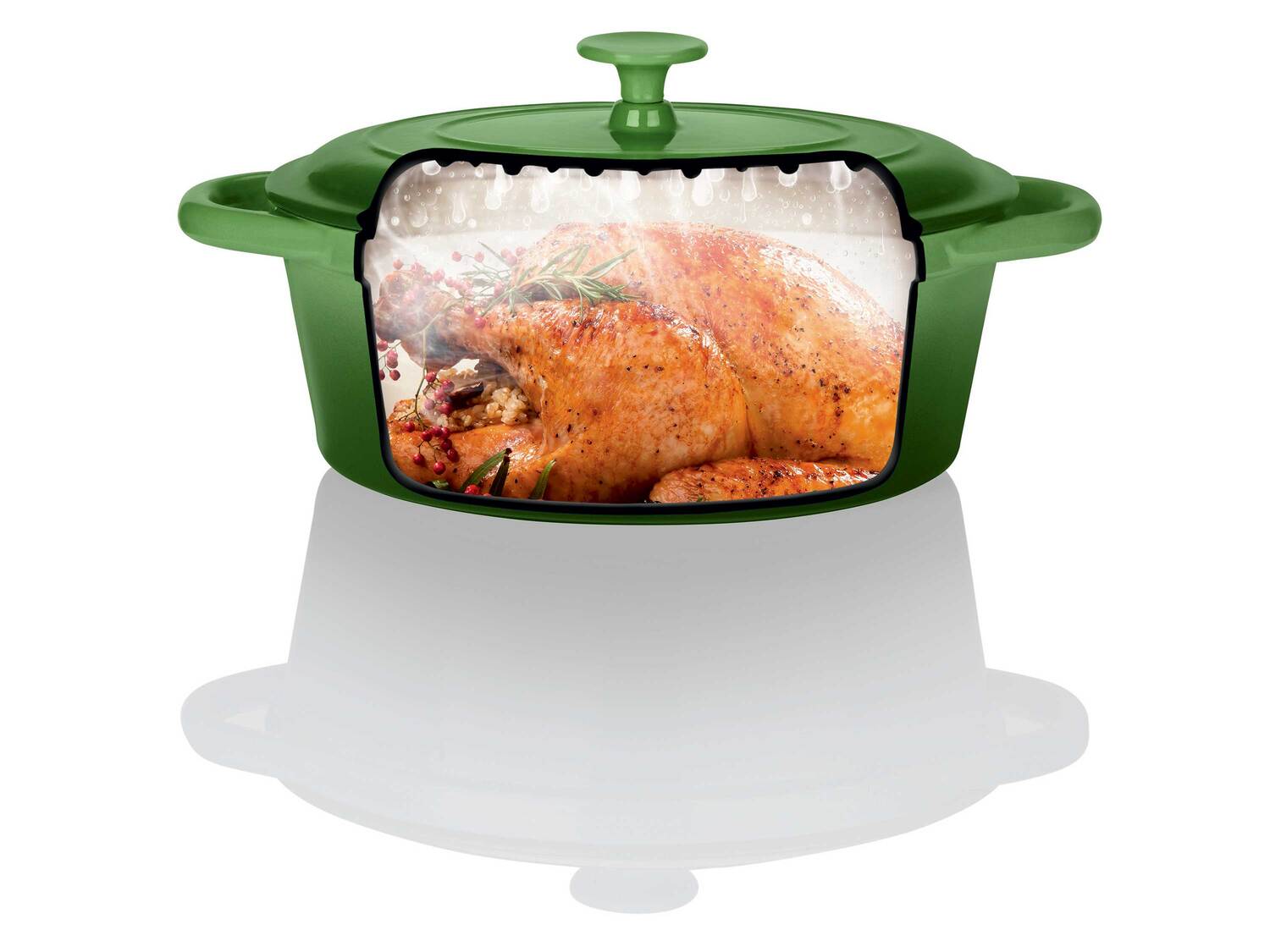 Cocotte en fonte , le prix 34.99 €
- Env. 37 x 23,5 x 17,8 cm (L x l ...