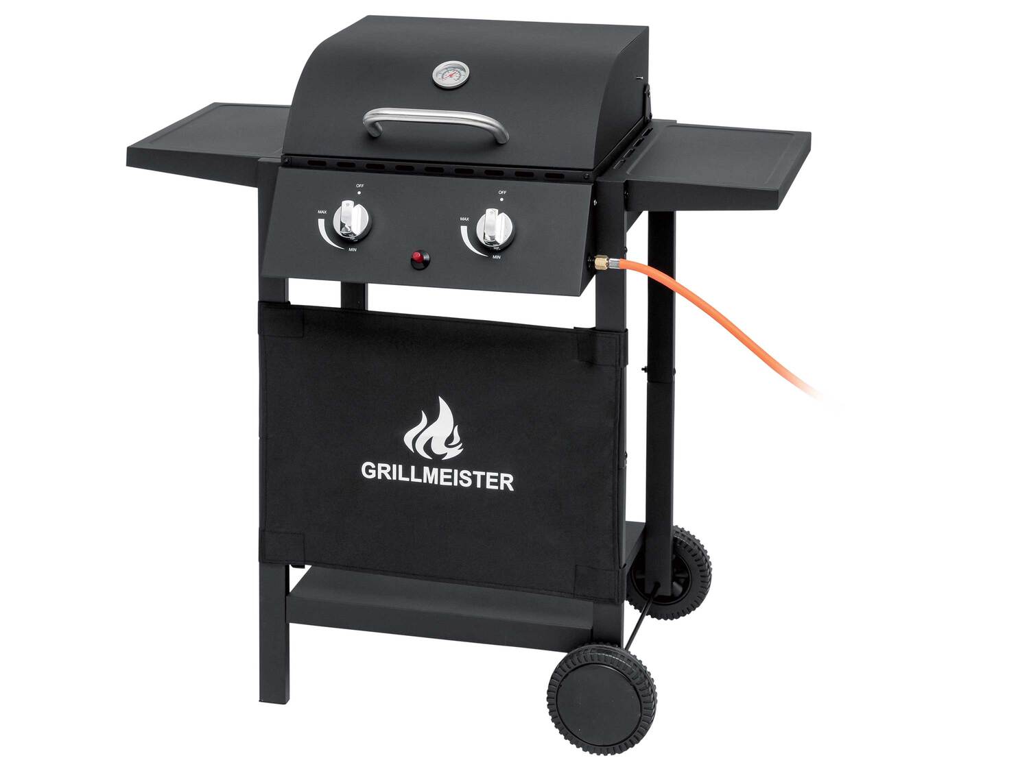 Barbecue à gaz à 2 brûleurs , le prix 119.00 €
- Env. 93 x 95 x 53 cm (l ...